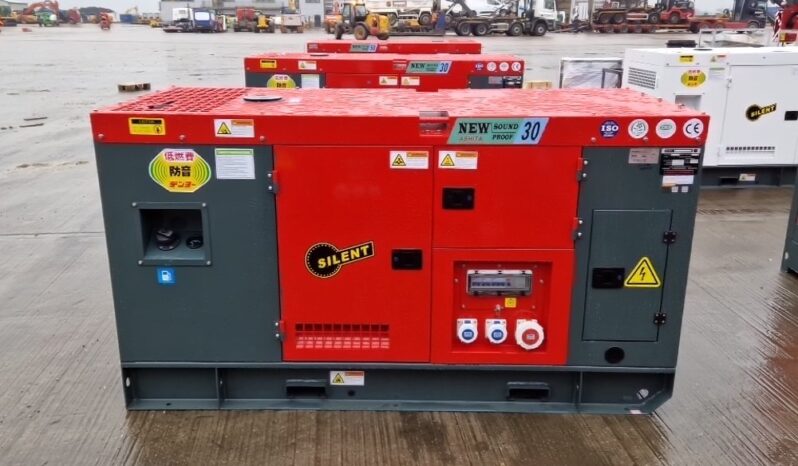 Unused 2024 Ashita Power AG3-30 Generators For Auction: Leeds – 5th, 6th, 7th & 8th March 2025 @ 8:00am full