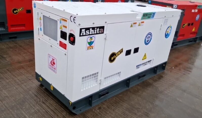 Unused 2024 Ashita Power AG3-70 Generators For Auction: Leeds – 5th, 6th, 7th & 8th March 2025 @ 8:00am