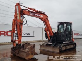 2016 Hitachi ZX85USB-5A 6 Ton+ Excavators For Auction: Leeds – 5th, 6th, 7th & 8th March 2025 @ 8:00am