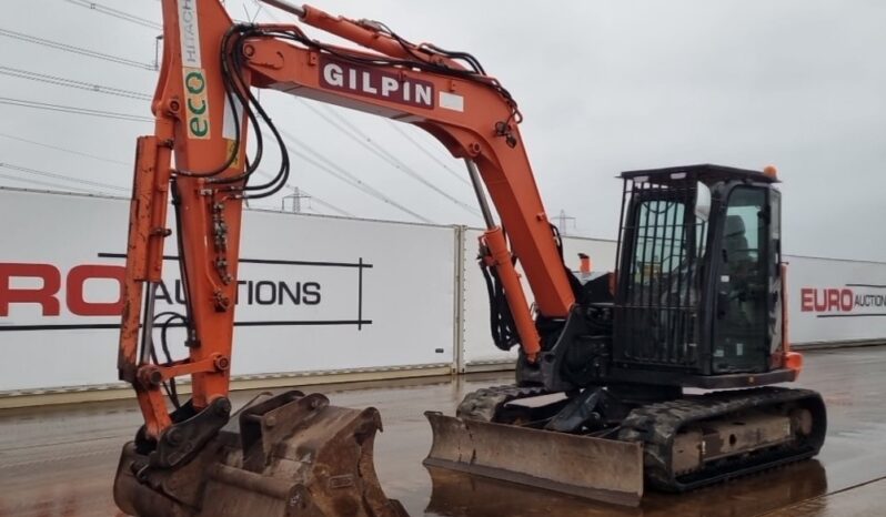 2016 Hitachi ZX85USB-5A 6 Ton+ Excavators For Auction: Leeds – 5th, 6th, 7th & 8th March 2025 @ 8:00am