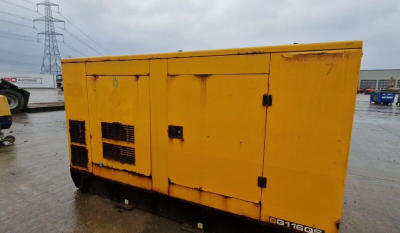 2017 JCB G116QS Generators For Auction: Leeds – 5th, 6th, 7th & 8th March 2025 @ 8:00am full