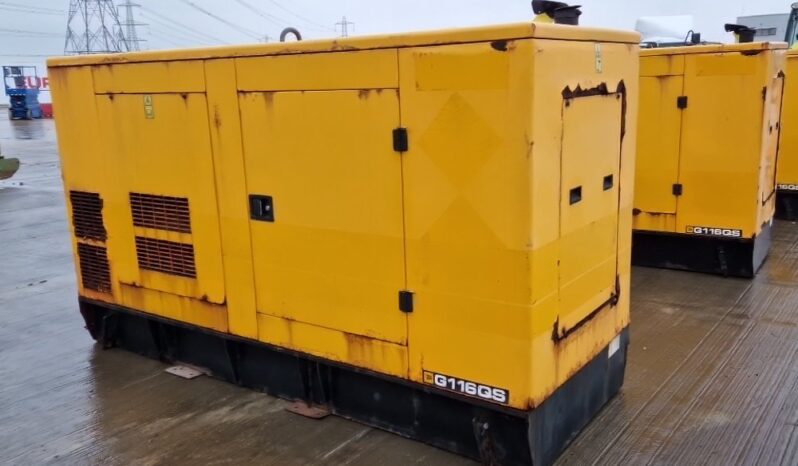 2017 JCB G116QS Generators For Auction: Leeds – 5th, 6th, 7th & 8th March 2025 @ 8:00am full