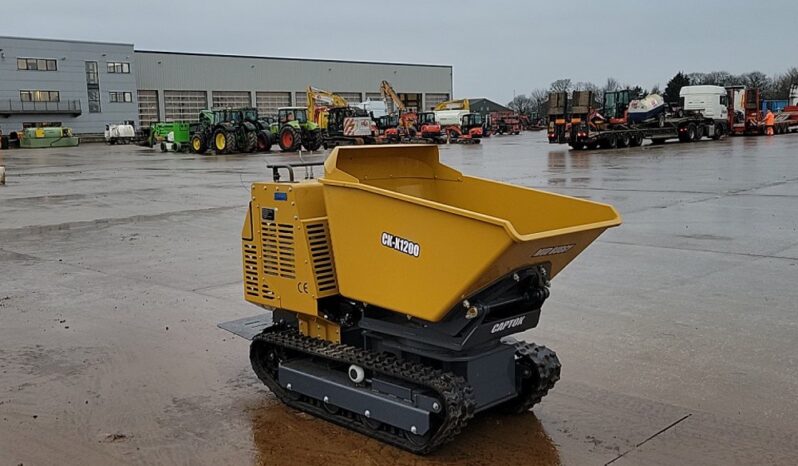 Unused 2024 Captok CK1200 Tracked Dumpers For Auction: Leeds – 5th, 6th, 7th & 8th March 2025 @ 8:00am full