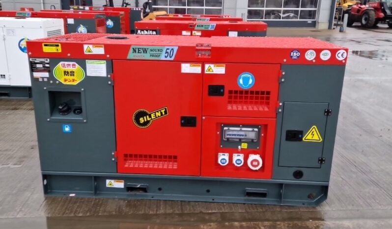 Unused 2025 Ashita Power AG3-50 Generators For Auction: Leeds – 5th, 6th, 7th & 8th March 2025 @ 8:00am full