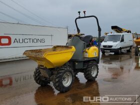 2018 Wacker Neuson 1001 Site Dumpers For Auction: Leeds – 5th, 6th, 7th & 8th March 2025 @ 8:00am