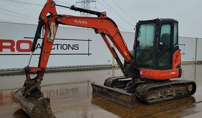 2016 Kubota U48-4 Mini Excavators For Auction: Leeds – 5th, 6th, 7th & 8th March 2025 @ 8:00am