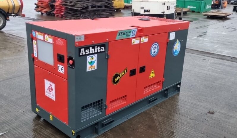 Unused 2025 Ashita Power AG3-50 Generators For Auction: Leeds – 5th, 6th, 7th & 8th March 2025 @ 8:00am