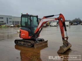 2016 Kubota U27-4 Mini Excavators For Auction: Leeds – 5th, 6th, 7th & 8th March 2025 @ 8:00am full