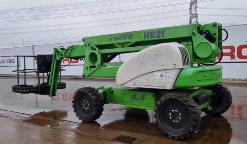 2016 Niftylift HR21D Manlifts For Auction: Leeds – 5th, 6th, 7th & 8th March 2025 @ 8:00am full