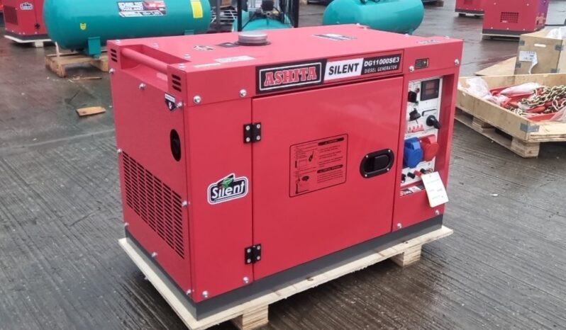 Unused 2025 Ashita DG11000SE3 Generators For Auction: Leeds – 5th, 6th, 7th & 8th March 2025 @ 8:00am full