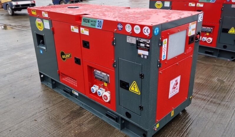 Unused 2024 Ashita Power AG3-30 Generators For Auction: Leeds – 5th, 6th, 7th & 8th March 2025 @ 8:00am full