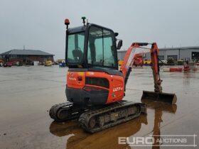 2016 Kubota U27-4 Mini Excavators For Auction: Leeds – 5th, 6th, 7th & 8th March 2025 @ 8:00am full