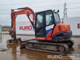 2017 Kubota KX080-4 6 Ton+ Excavators For Auction: Leeds – 5th, 6th, 7th & 8th March 2025 @ 8:00am full