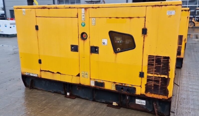 2017 JCB G116QS Generators For Auction: Leeds – 5th, 6th, 7th & 8th March 2025 @ 8:00am full