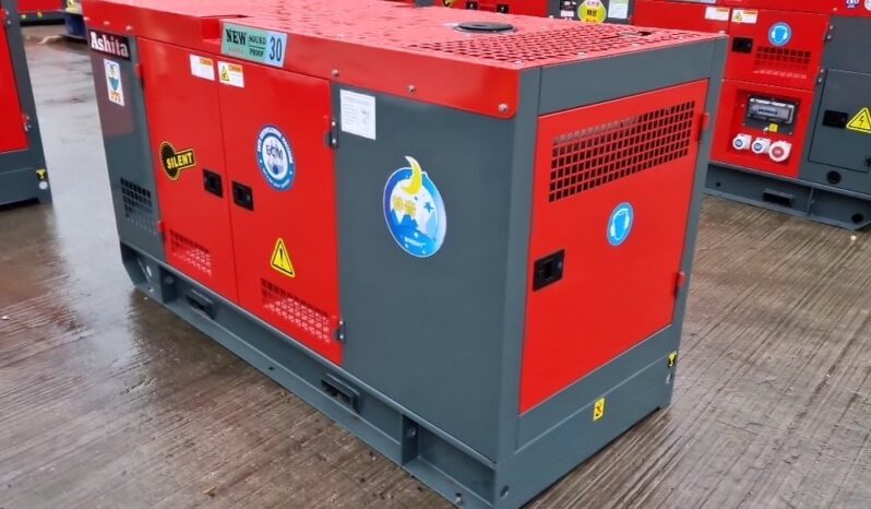 Unused 2024 Ashita Power AG3-30 Generators For Auction: Leeds – 5th, 6th, 7th & 8th March 2025 @ 8:00am full