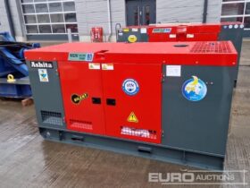 Unused 2025 Ashita Power AG3-80 Generators For Auction: Leeds – 5th, 6th, 7th & 8th March 2025 @ 8:00am full