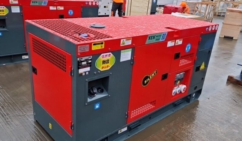 Unused 2025 Ashita Power AG3-80 Generators For Auction: Leeds – 5th, 6th, 7th & 8th March 2025 @ 8:00am full