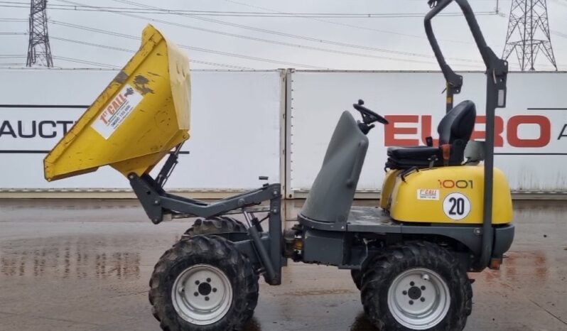 2018 Wacker Neuson 1001 Site Dumpers For Auction: Leeds – 5th, 6th, 7th & 8th March 2025 @ 8:00am full