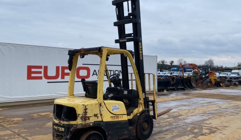 Hyster H2.5FT Forklifts For Auction: Dromore – 21st & 22nd February 2025 @ 9:00am For Auction on 2025-02-22 full