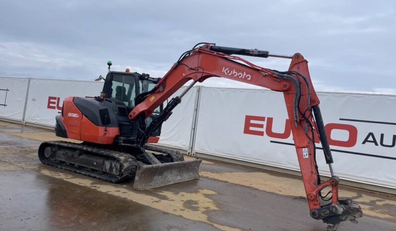 2015 Kubota KX080-4 6 Ton+ Excavators For Auction: Dromore – 21st & 22nd February 2025 @ 9:00am For Auction on 2025-02-22 full