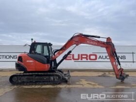 2015 Kubota KX080-4 6 Ton+ Excavators For Auction: Dromore – 21st & 22nd February 2025 @ 9:00am For Auction on 2025-02-22 full