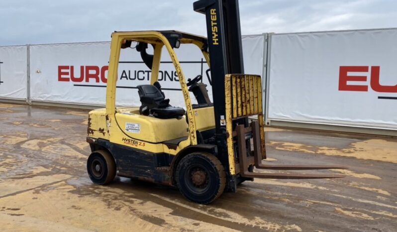 Hyster H2.5FT Forklifts For Auction: Dromore – 21st & 22nd February 2025 @ 9:00am For Auction on 2025-02-22 full