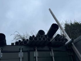 Bag of 100mm Ducting/ Pipework. No VAT On Hammer For Auction on 2025-02-20 For Auction on 2025-02-20 full