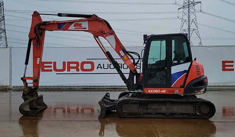 2018 Kubota KX080-4A 6 Ton+ Excavators For Auction: Leeds – 5th, 6th, 7th & 8th March 2025 @ 8:00am full