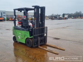 2020 Ep equipment CPD25L2 Electric Forklift, 3 Stage Free Lift Mast, Side Shift, Forks Forklifts For Auction: Leeds – 5th, 6th, 7th & 8th March 2025 @ 8:00am full