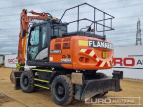 2018 Hitachi ZX140W-6 Wheeled Excavators For Auction: Leeds – 5th, 6th, 7th & 8th March 2025 @ 8:00am full