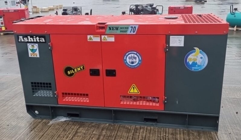 Unused 2024 Ashita Power AG3-70 Generators For Auction: Leeds – 5th, 6th, 7th & 8th March 2025 @ 8:00am full