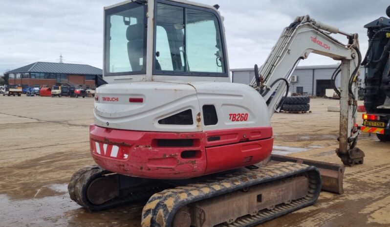 2014 Takeuchi TB260 6 Ton+ Excavators For Auction: Leeds – 5th, 6th, 7th & 8th March 2025 @ 8:00am full