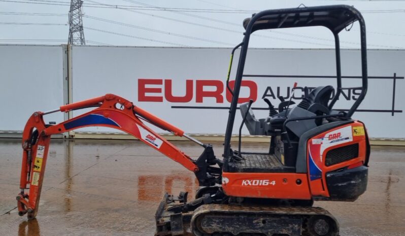 2015 Kubota KX016-4 Mini Excavators For Auction: Leeds – 5th, 6th, 7th & 8th March 2025 @ 8:00am full