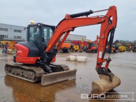 2018 Kubota U55-4 Mini Excavators For Auction: Leeds – 5th, 6th, 7th & 8th March 2025 @ 8:00am full