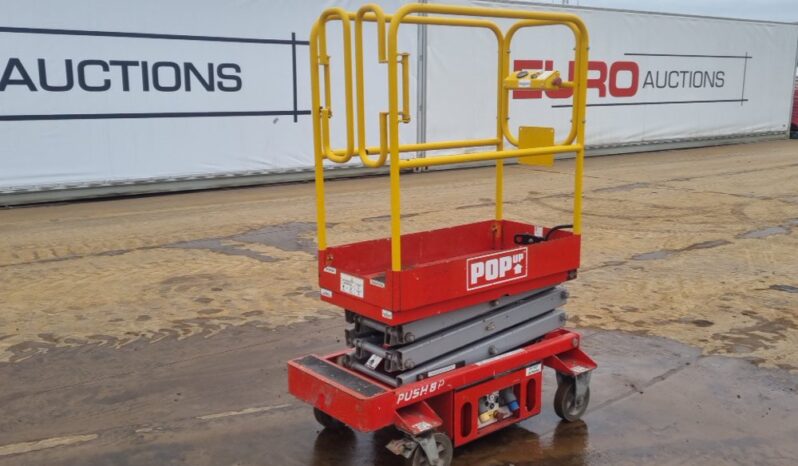 Pop Up Push 8 Manlifts For Auction: Leeds – 5th, 6th, 7th & 8th March 2025 @ 8:00am