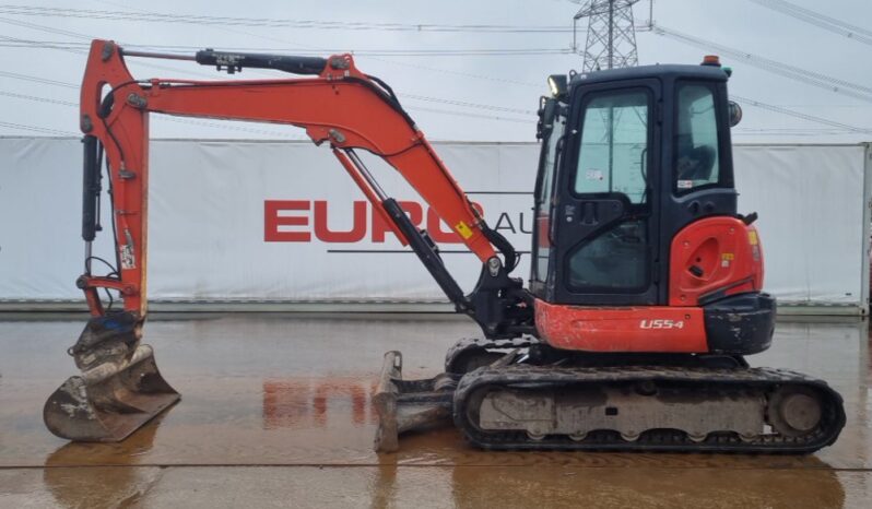 2018 Kubota U55-4 Mini Excavators For Auction: Leeds – 5th, 6th, 7th & 8th March 2025 @ 8:00am full