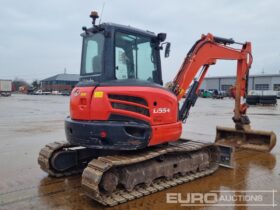 2018 Kubota U55-4 Mini Excavators For Auction: Leeds – 5th, 6th, 7th & 8th March 2025 @ 8:00am full