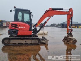 2018 Kubota U55-4 Mini Excavators For Auction: Leeds – 5th, 6th, 7th & 8th March 2025 @ 8:00am full