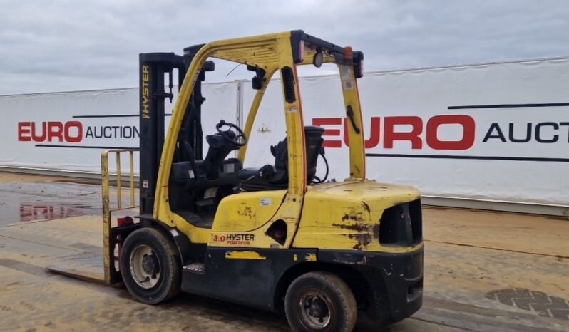 2011 Hyster H3.0FT Forklifts For Auction: Dromore – 21st & 22nd February 2025 @ 9:00am For Auction on 2025-02-22 full