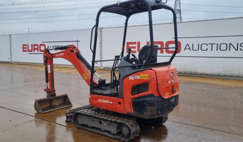 2016 Kubota KX016-4 Mini Excavators For Auction: Leeds – 5th, 6th, 7th & 8th March 2025 @ 8:00am full