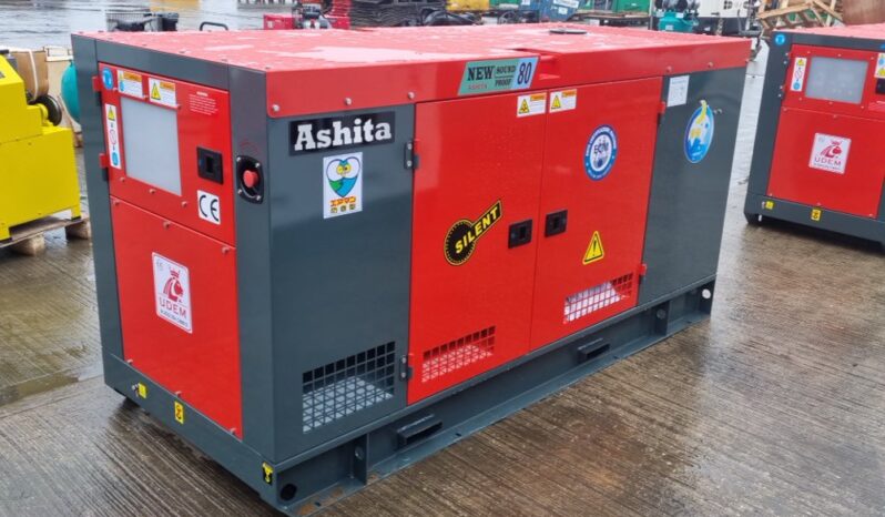 Unused 2025 Ashita Power AG3-80 Generators For Auction: Leeds – 5th, 6th, 7th & 8th March 2025 @ 8:00am