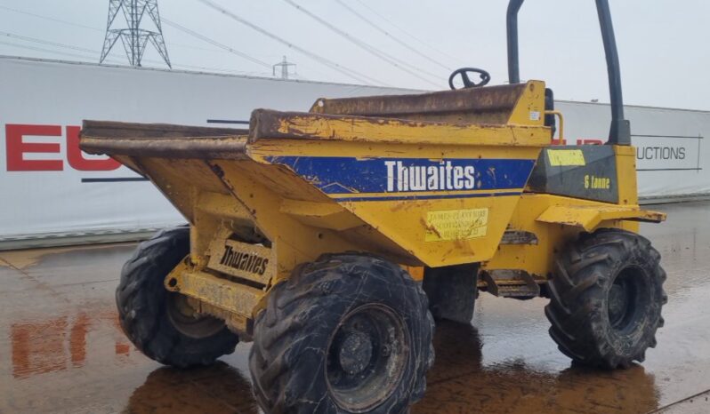 Thwaites 6 Ton Site Dumpers For Auction: Leeds – 5th, 6th, 7th & 8th March 2025 @ 8:00am