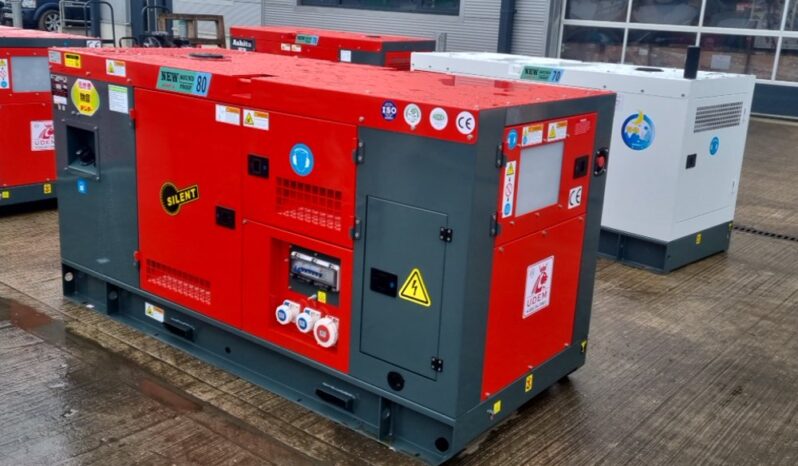 Unused 2025 Ashita Power AG3-80 Generators For Auction: Leeds – 5th, 6th, 7th & 8th March 2025 @ 8:00am full