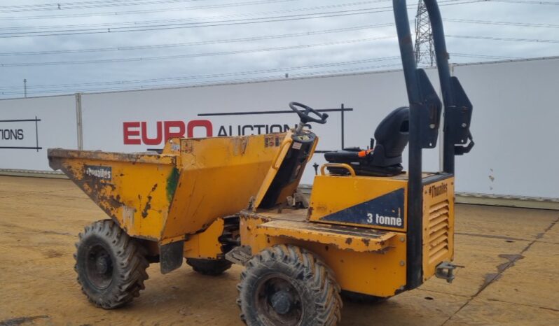 2016 Thwaites 3 Ton Site Dumpers For Auction: Leeds – 5th, 6th, 7th & 8th March 2025 @ 8:00am full