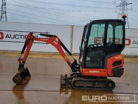 2016 Kubota KX016-4 Mini Excavators For Auction: Leeds – 5th, 6th, 7th & 8th March 2025 @ 8:00am full