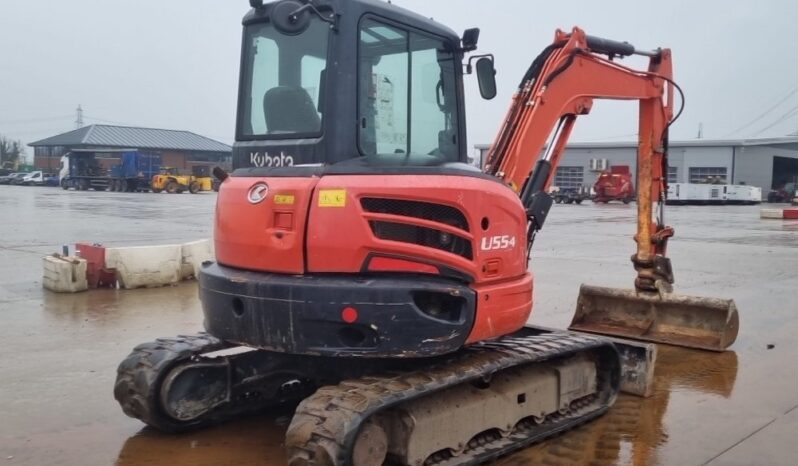 2018 Kubota U55-4 Mini Excavators For Auction: Leeds – 5th, 6th, 7th & 8th March 2025 @ 8:00am full