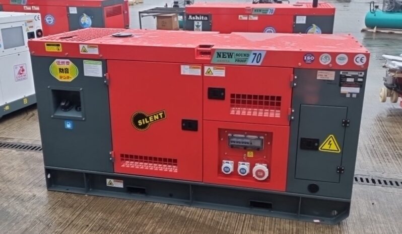 Unused 2024 Ashita Power AG3-70 Generators For Auction: Leeds – 5th, 6th, 7th & 8th March 2025 @ 8:00am full