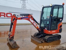 2017 Kubota KX016-4 Mini Excavators For Auction: Leeds – 5th, 6th, 7th & 8th March 2025 @ 8:00am