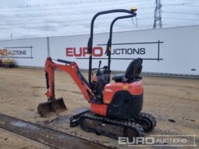 2016 Kubota U10-3 Mini Excavators For Auction: Leeds – 5th, 6th, 7th & 8th March 2025 @ 8:00am full