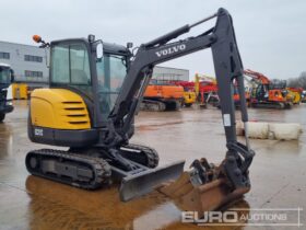 2010 Volvo EC27C Mini Excavators For Auction: Leeds – 5th, 6th, 7th & 8th March 2025 @ 8:00am full